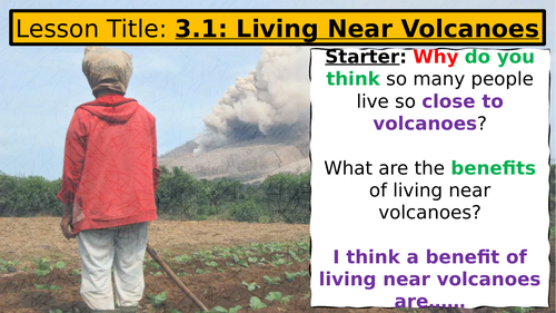 AQA GCSE Paper 1: 3.1. Section A: L7: Benefits of Living Near Volcanoes