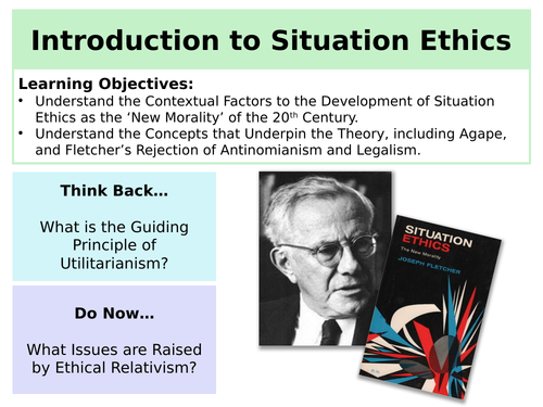 Situation Ethics - Lesson 1 (Edexcel)