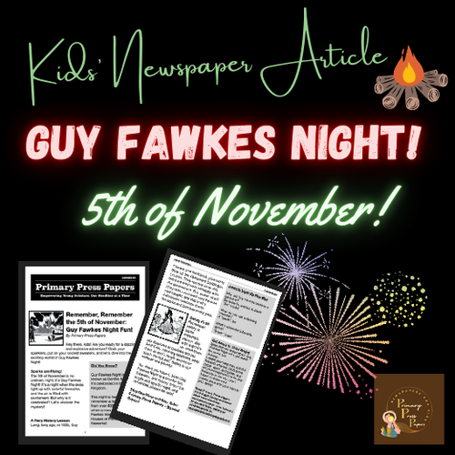 Remember, Remember the 5th of November: Guy Fawkes Night Fun Reading for Kids (BON FIRE NIGHT PDF)