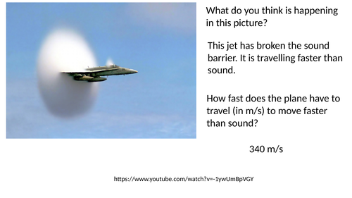 * Full Lesson* Physics: Sound and Energy Transfers