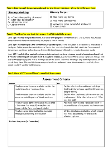 Tropical storms 9 mark question help