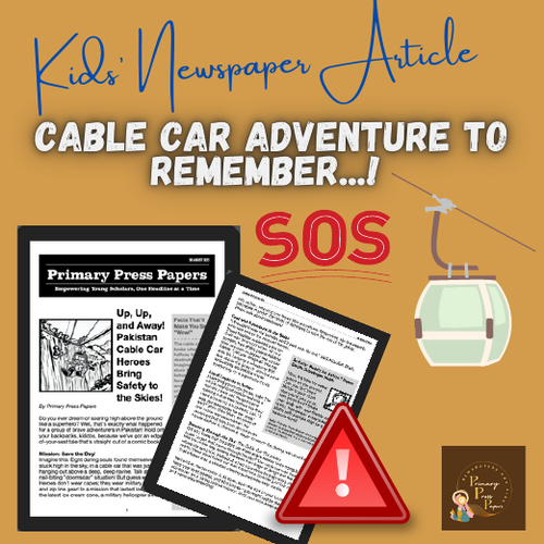 Cable Car Heroes SAVED…Latest News to Read & Activity for Children!
