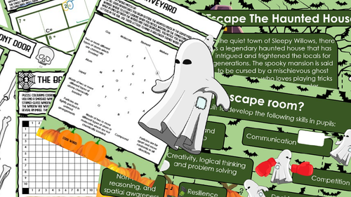 THE Ultimate Science of Halloween STEM Escape Room