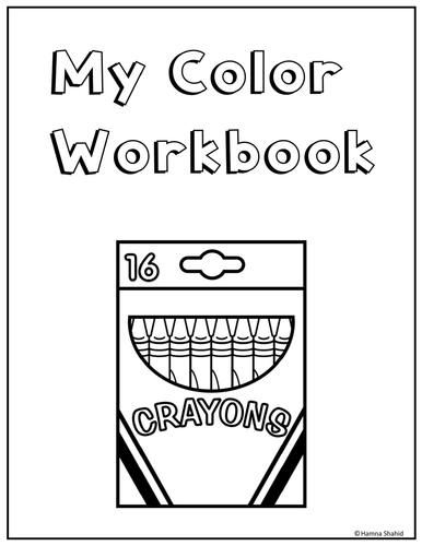 Crayons Coloring Pages