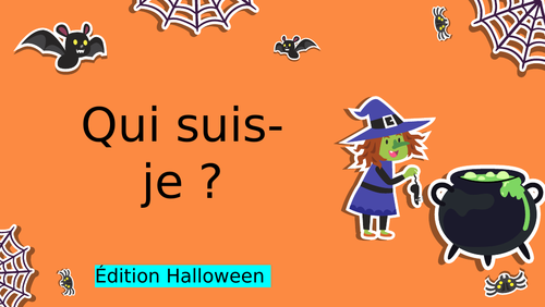 Qui suis-je ? - Édition Halloween