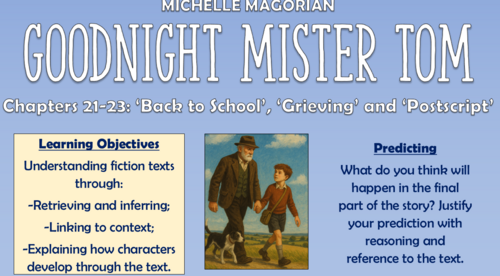 Goodnight Mister Tom - Chapters 21-23 - Double Lesson!