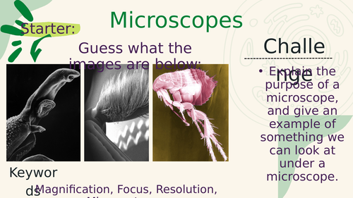 4.1.1.5 Types of Microscopes