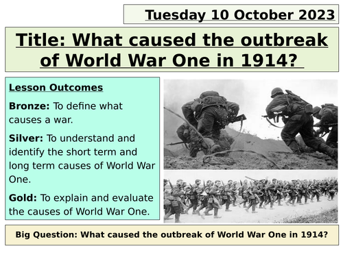 Causes of WW1