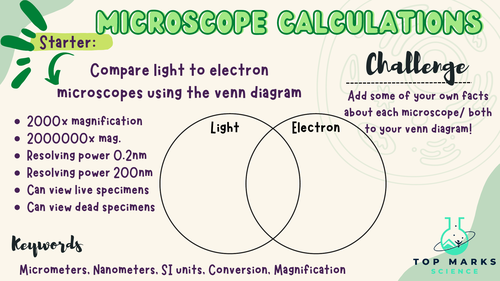 4.1.1.5 Microscope calculation practice