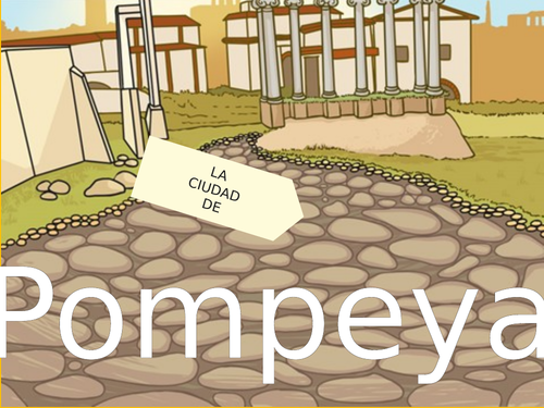 Spanish Pompeii Project Ks2
