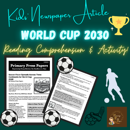 World Cup 2030: Soccer Fever Spreads Across Three Continents! Reading & FUN