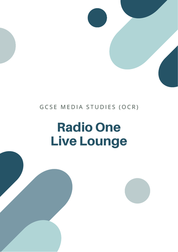 OCR GCSE Media Studies Radio