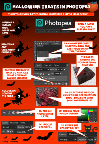 Halloween Treats - Photopea