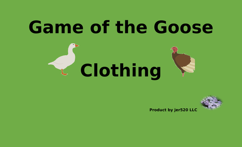Clothing in English Goose Game
