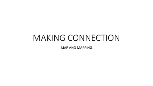 Georgeaphy: Map and Mapping-Making Connections