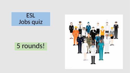 ESL Jobs Quiz