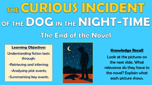 The Curious Incident of the Dog in the Night-time - The End of the Novel!