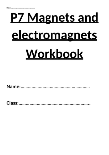 AQA P7 Workbook, Test and worksheets