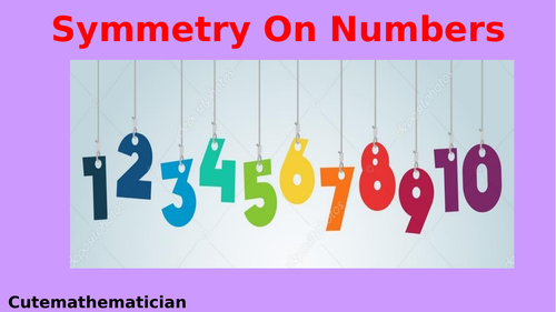 Symmetry In Numbers Powerpoint