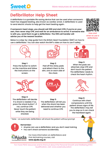 How to use a defibrillator