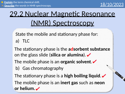 A level Chemistry: Nuclear Magnetic Resonance (NMR) Spectroscopy