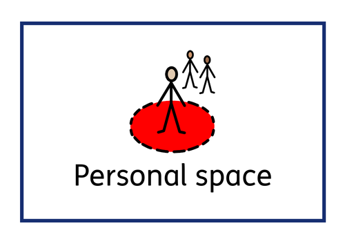 Personal space social story