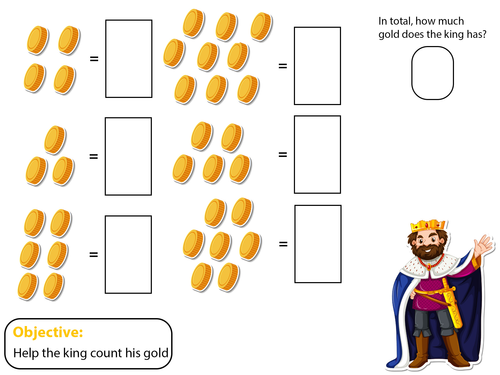 Fun Counting & Addition Worksheet