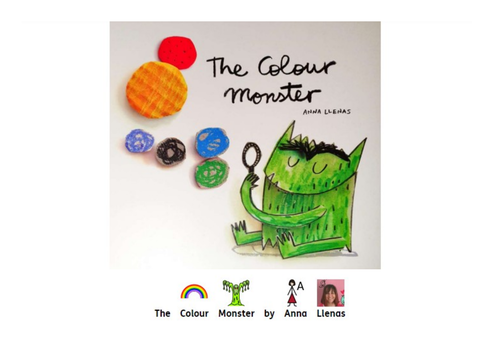 Colour monster with icon's SEND