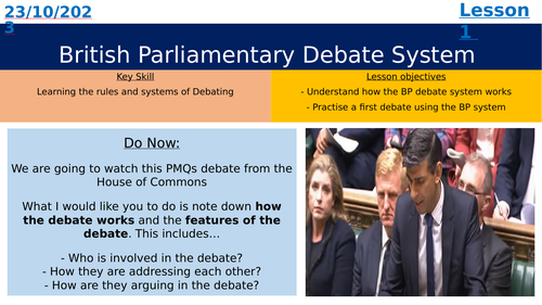 BP Debate System
