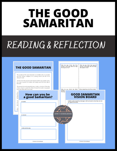 The Good Samaritan - Reading and Reflection - Gospels - Kindness