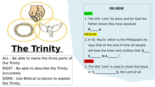 Galilee to Jerusalem - Trinity
