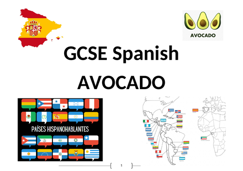 Spanish AVOCADO booklet