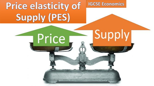 Price elasticity of Supply (PES)