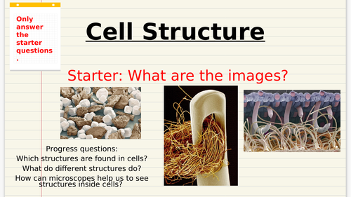 Edexcel ELC Science Cell Structure