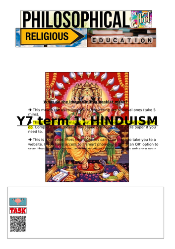 Booklet 2 Y7 RE curriculum- Hinduism