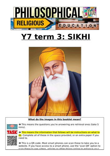 Booklet 4 Y7 RE curriculum- Sikhi