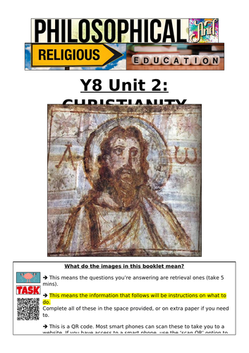Booklet 2 Y8 RE curriculum- Christianity