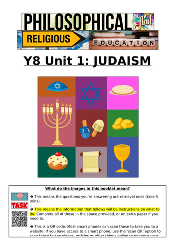 Booklet 1 Y8 RE curriculum- Judaism