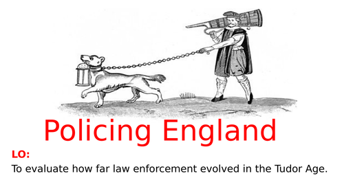 Early Modern Policing