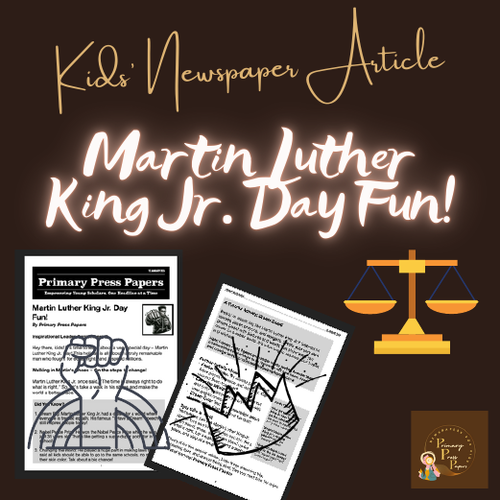 Martin Luther King Jr. Day Reading Adventure & Activities for Young Minds