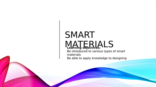 Smart Materials, Composites and Technical Textiles