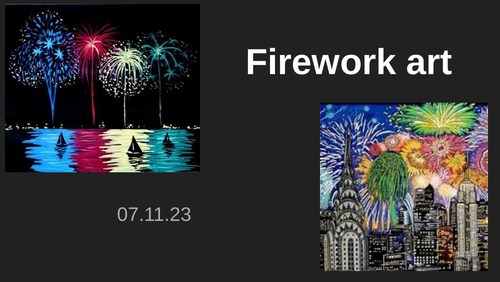 Firework Art