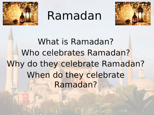 Assembly - Ramadan
