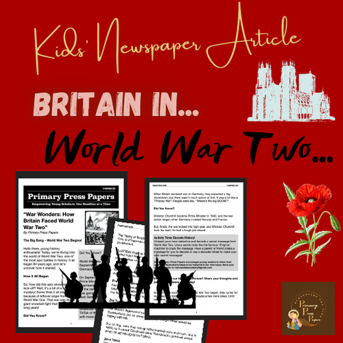 War Wonders: How Britain Faced World War Two. Friendly Text & Activity