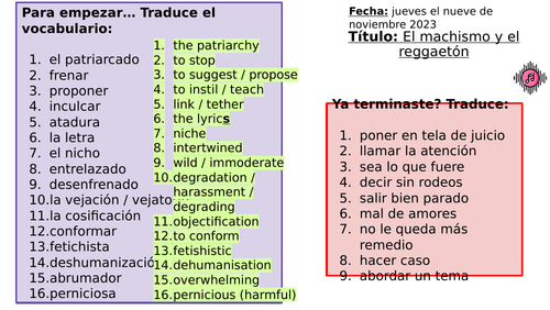 El machismo y el reggaetón