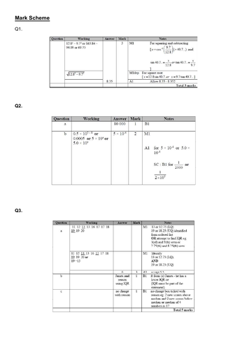 5 Year 9 Maths tests (2 EOY), Topics in the descriptions (May be more suitable for Year 10)