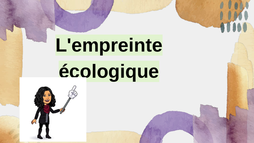 L'empreinte écologique (Ecological footprint)