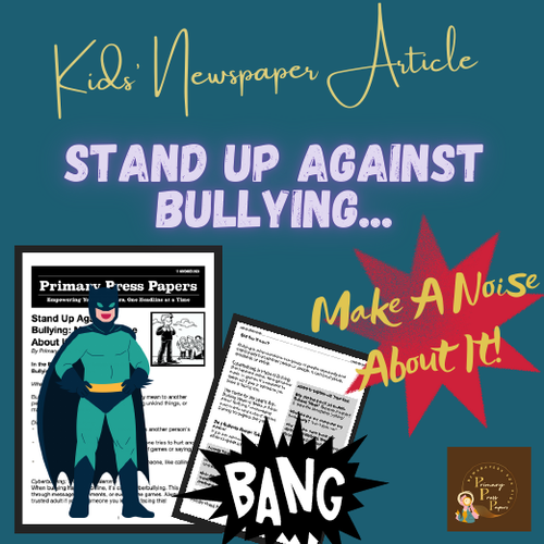 Stand Up Against Bullying: Make A Noise About It!  Kids Reading Adventure & FUN