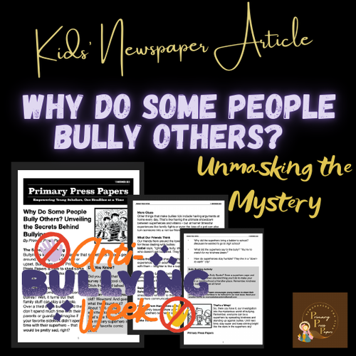 Why Do Some People Bully Others? Unmasking the Mystery for Kids to Understand
