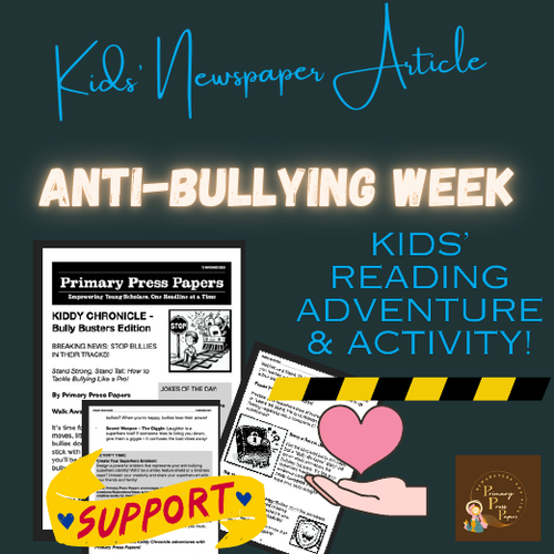 Anti-Bullying Week: Bully Busters Edition: Reading with Activity